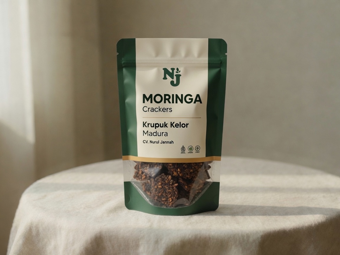 Moringa Crackers — Moringa kelor, CV. Nurul Jannah